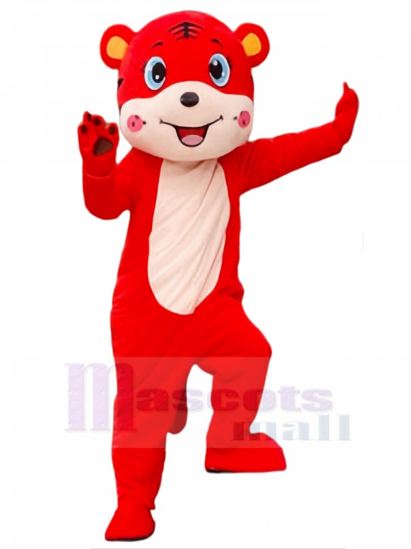 Tigre costume de mascotte