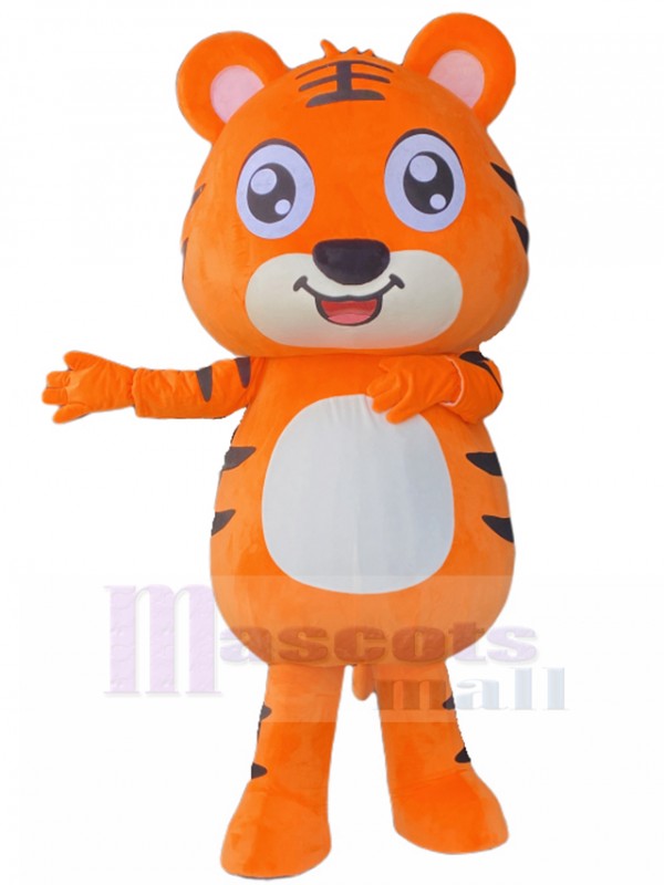 Tigre costume de mascotte