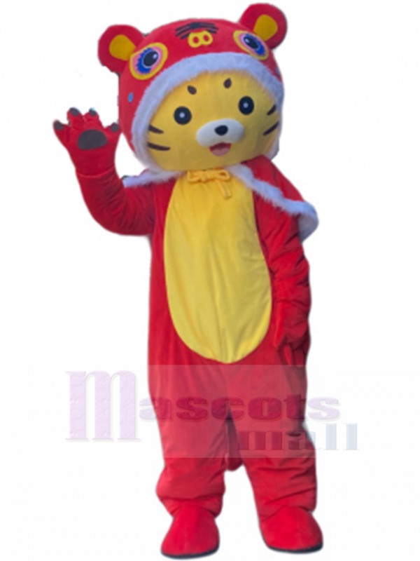 Tigre costume de mascotte