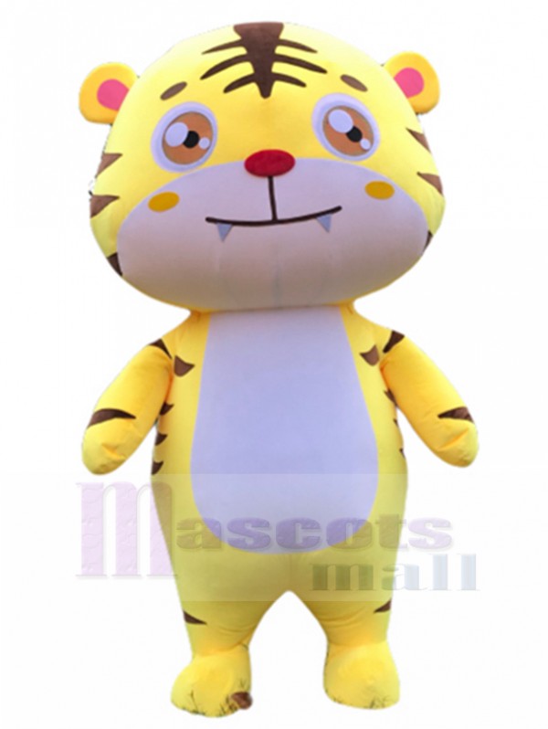 Tigre costume de mascotte