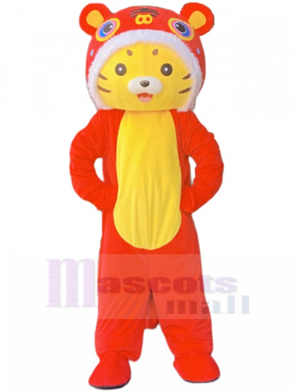 Tigre costume de mascotte