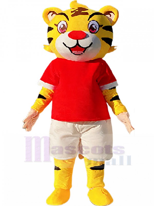 Tigre costume de mascotte