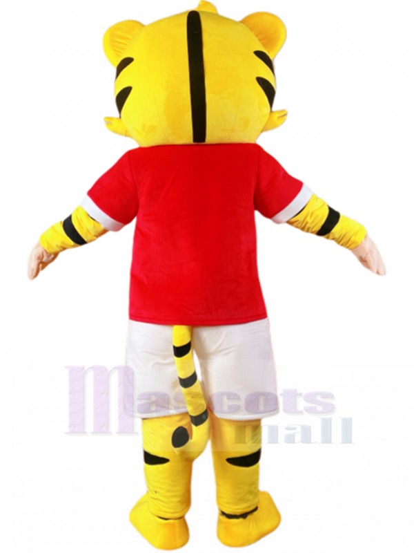 Tigre costume de mascotte