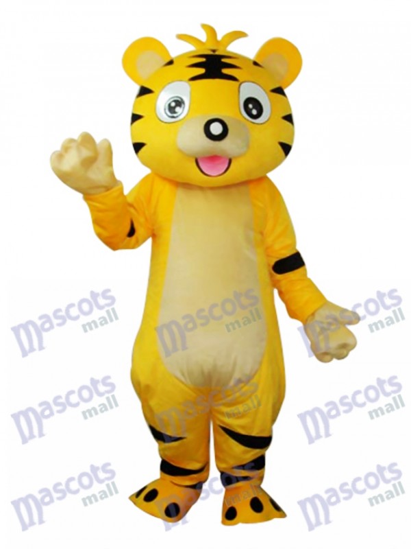 Costume de mascotte petit tigre pour adultes