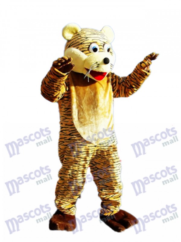 Chanceux tigre Mascotte Adulte Costume Animal