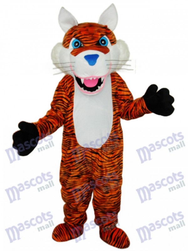 marron tigre Mascotte Costume adulte Animal