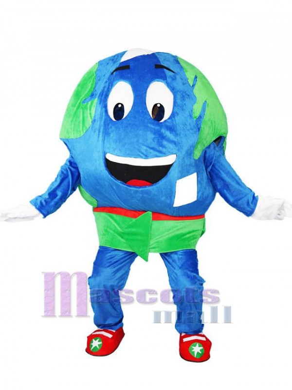 Terre costume de mascotte