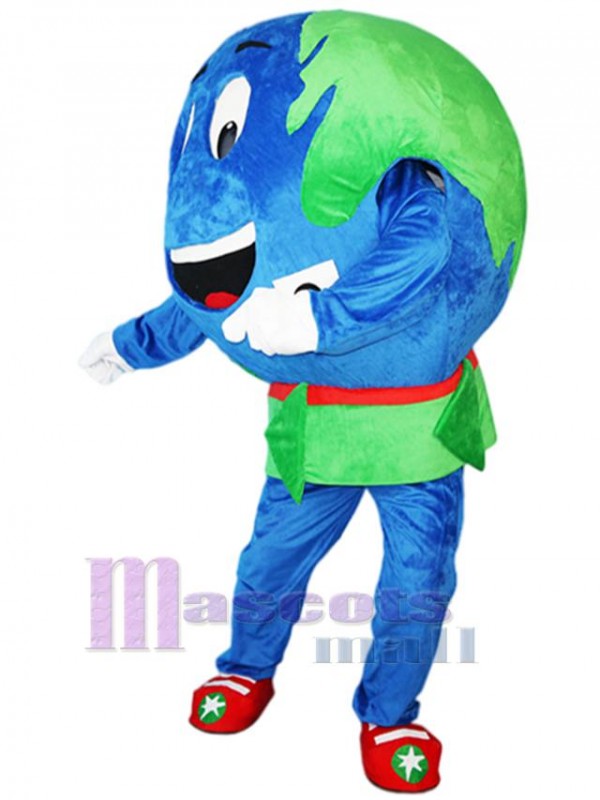 Terre costume de mascotte