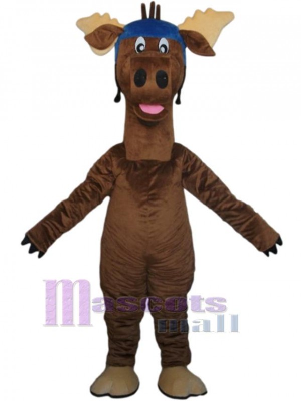 Cerf costume de mascotte