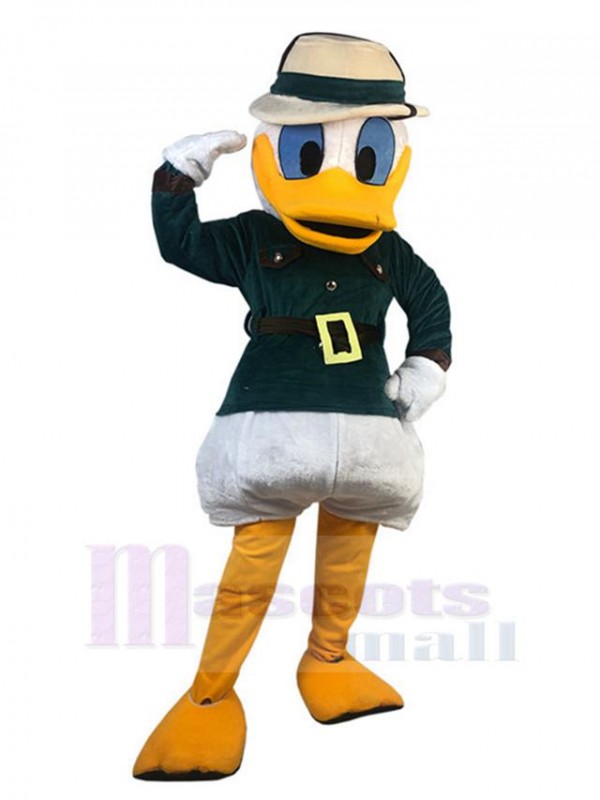 Canard costume de mascotte