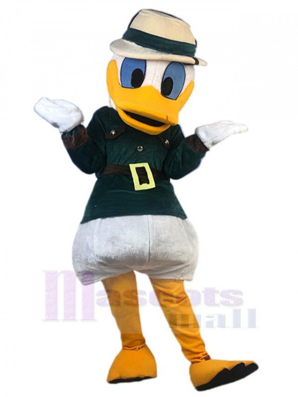 Canard costume de mascotte
