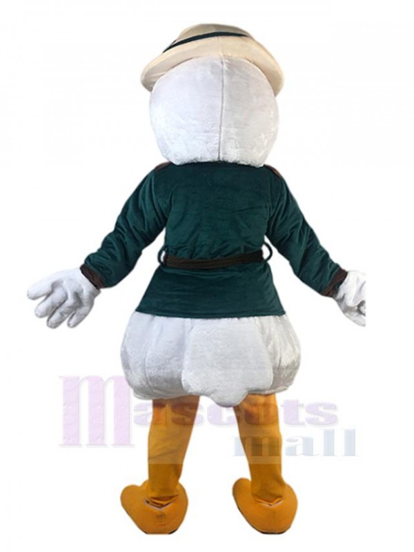 Canard costume de mascotte