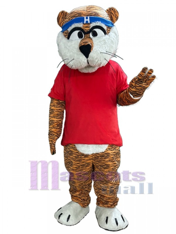 Tigre costume de mascotte