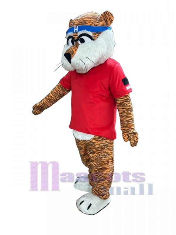 Tigre costume de mascotte