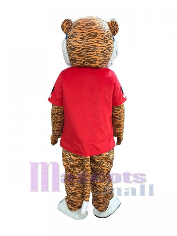 Tigre costume de mascotte