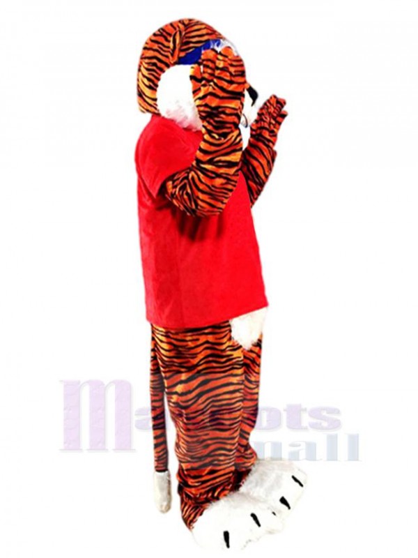 Tigre costume de mascotte