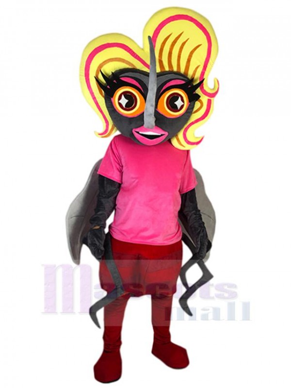 Moustique costume de mascotte