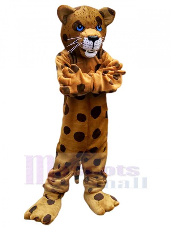 Léopard costume de mascotte