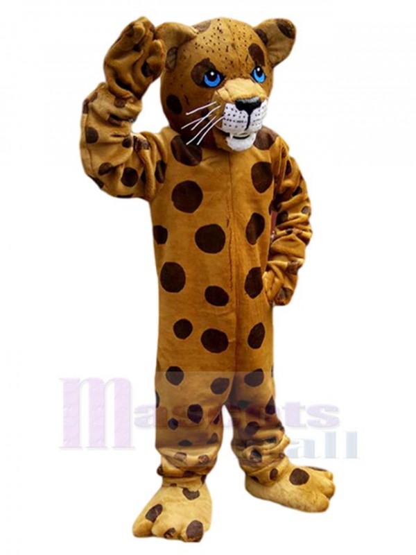 Léopard costume de mascotte