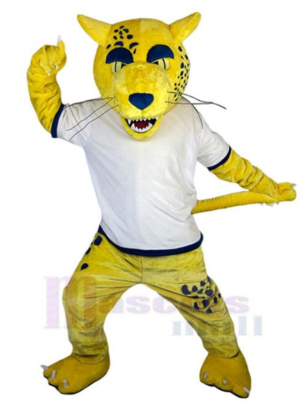 Léopard costume de mascotte