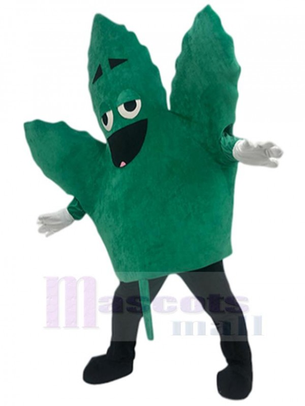 feuille costume de mascotte