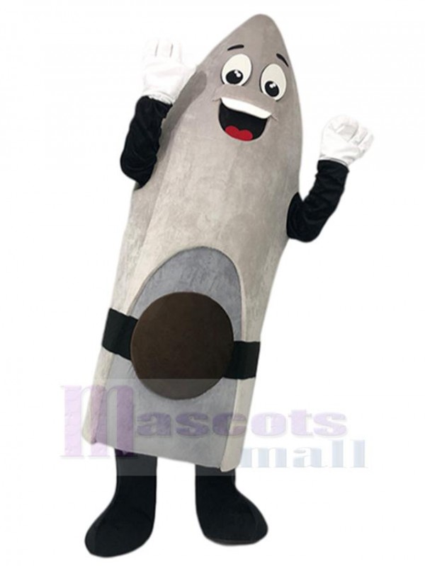 Fusée costume de mascotte