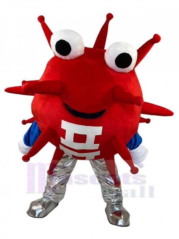 Virus costume de mascotte
