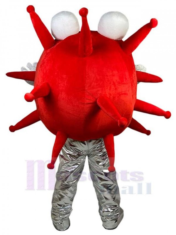 Virus costume de mascotte