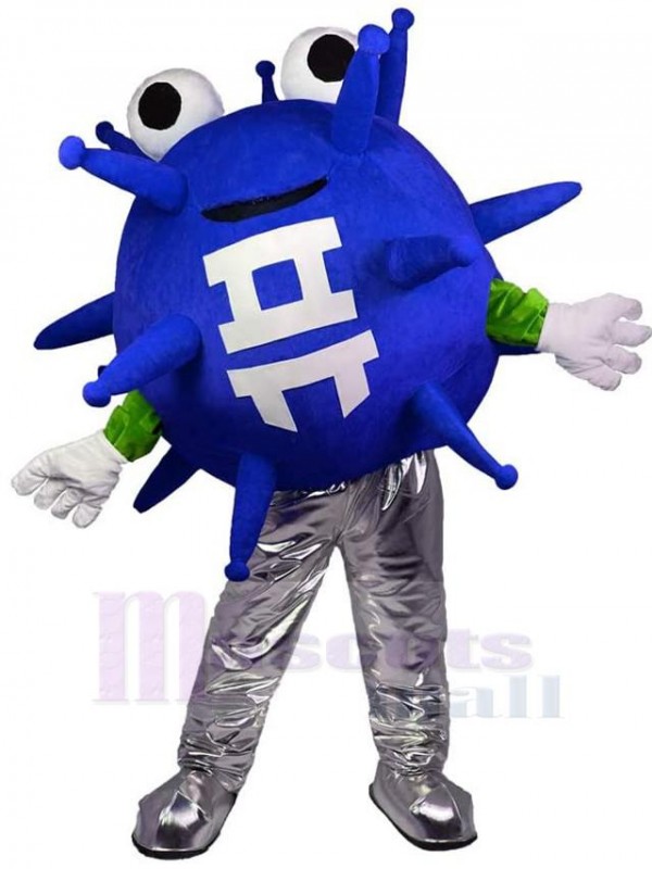Virus costume de mascotte