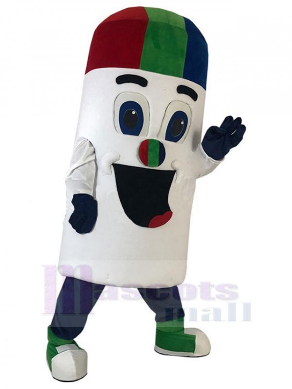 Pilule mignonne Mascotte Costume