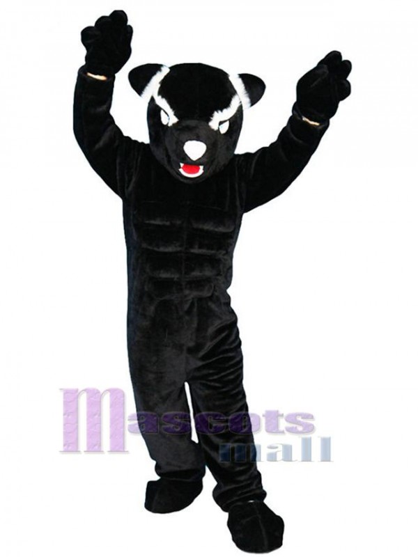 Léopard costume de mascotte