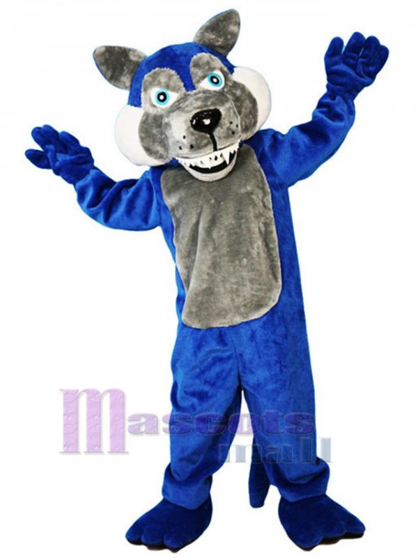 Loup costume de mascotte