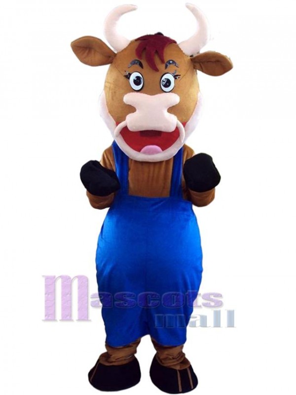 Vache costume de mascotte