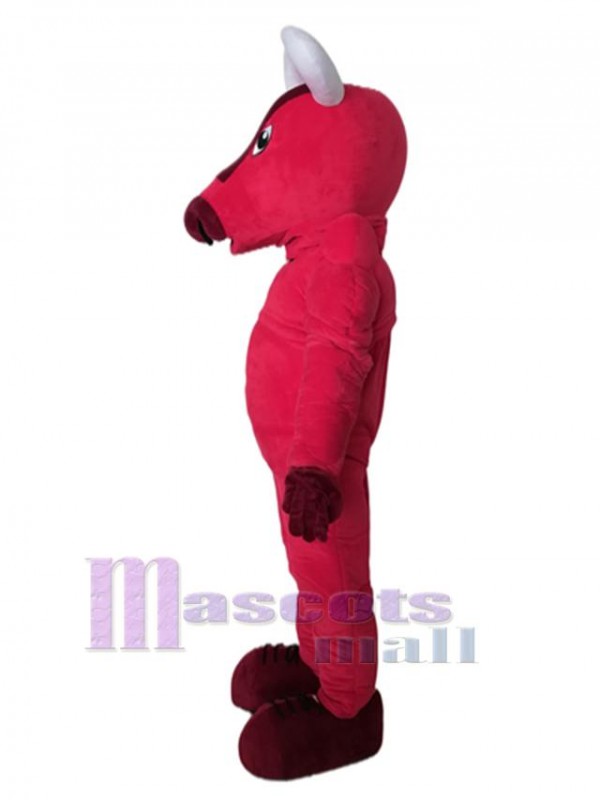 Taureau costume de mascotte
