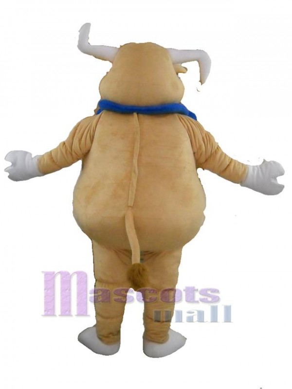 Taureau costume de mascotte