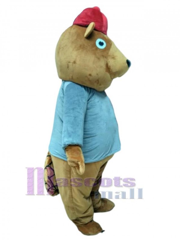 Castor costume de mascotte