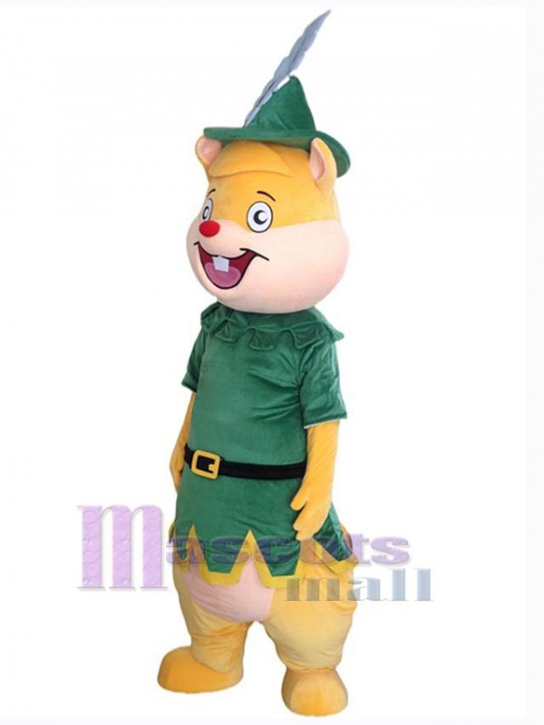 Écureuil costume de mascotte