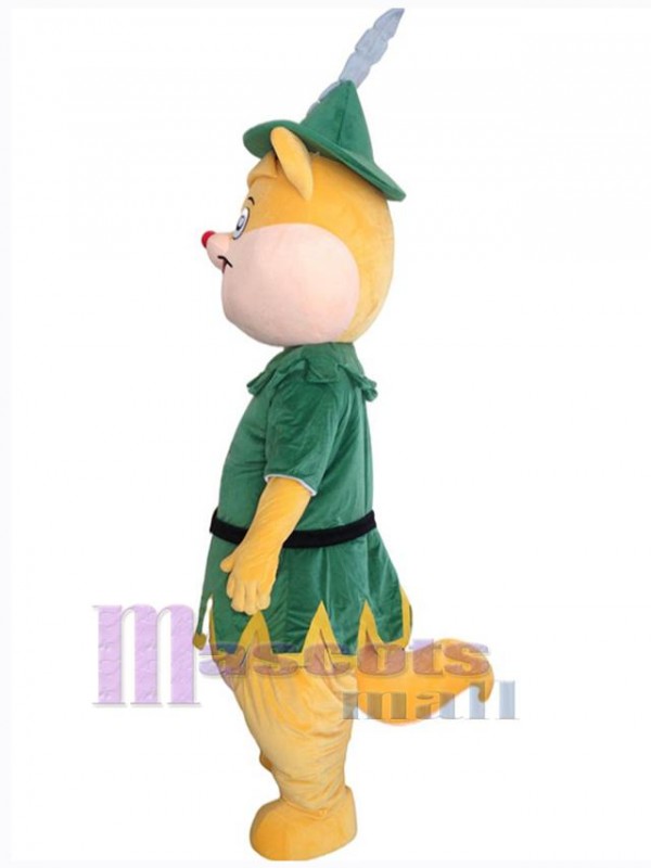 Écureuil costume de mascotte
