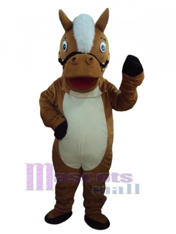 Cheval costume de mascotte