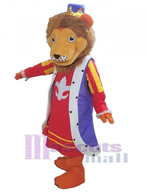Lion costume de mascotte