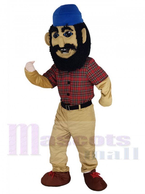 Bûcheron costume de mascotte