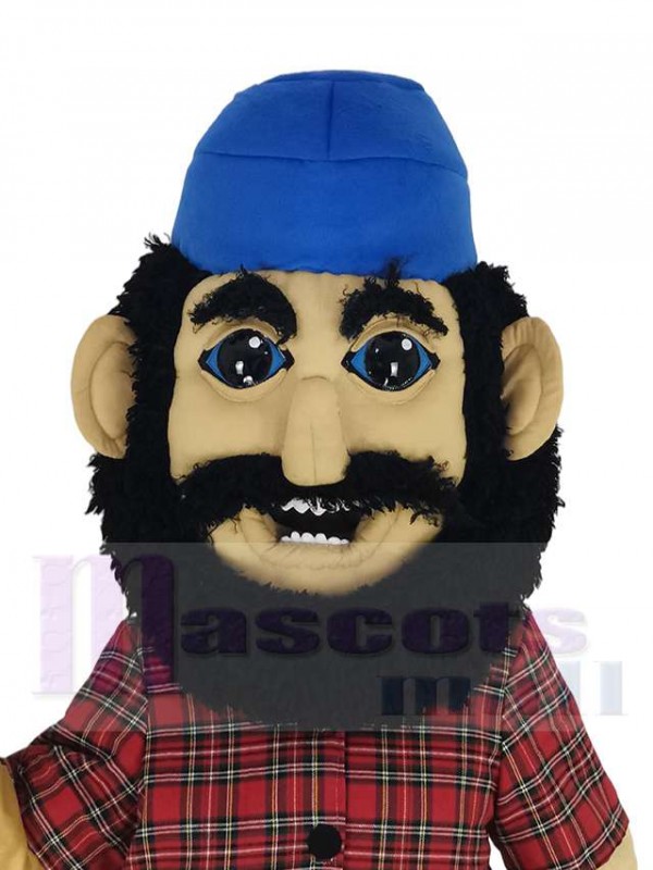 Bûcheron costume de mascotte