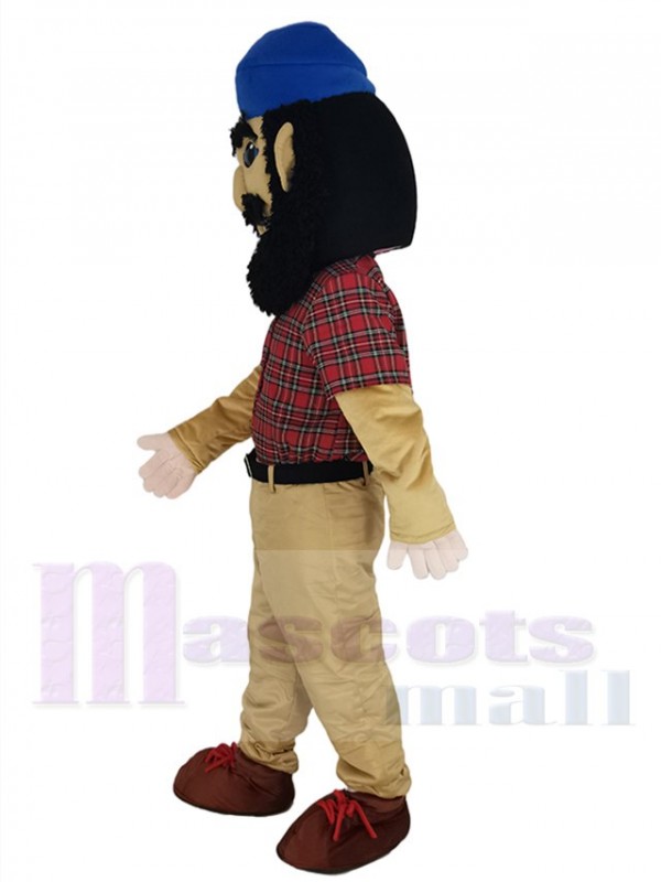 Bûcheron costume de mascotte