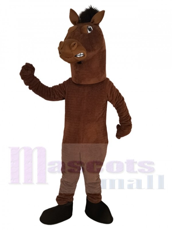 Étalon Cheval costume de mascotte