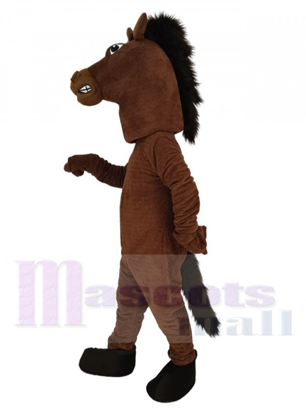 Étalon Cheval costume de mascotte