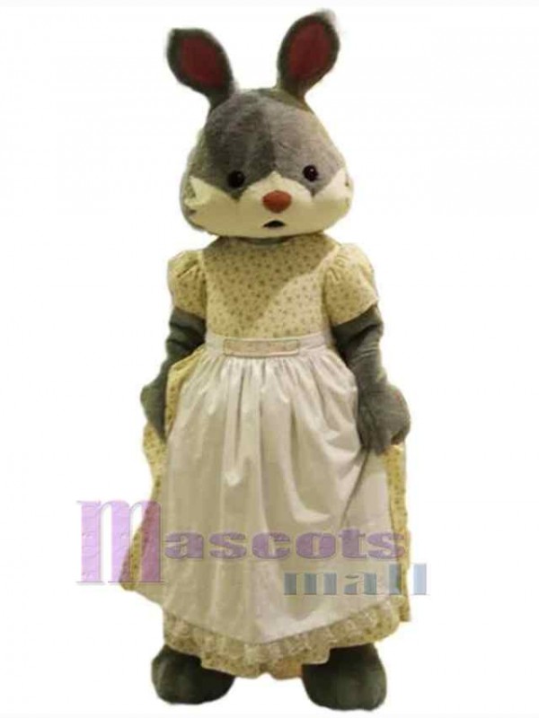 Lapin de Pâques costume de mascotte