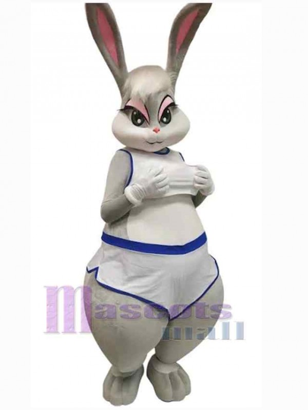 Lapin de Pâques costume de mascotte