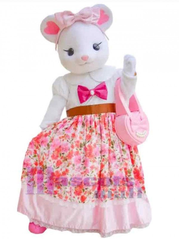 Lapin de Pâques costume de mascotte
