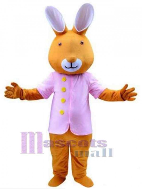 Lapin de Pâques costume de mascotte