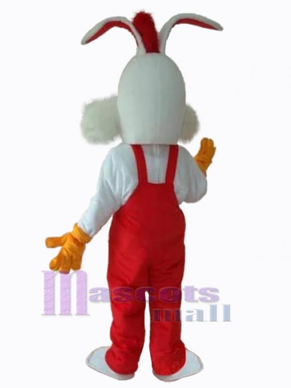 Lapin de Pâques costume de mascotte